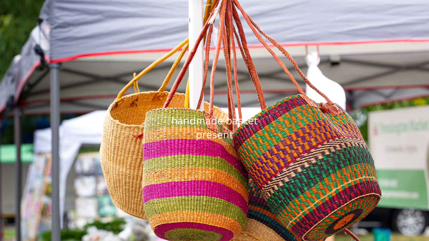Handwoven Market Baskets For Thoughtful Gifts