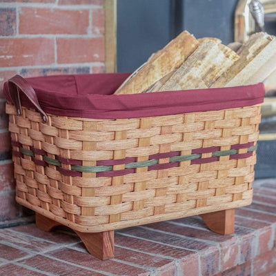 Fireplace Log Holder Ideas: How Wicker Baskets Bring Warmth To Any Hearth